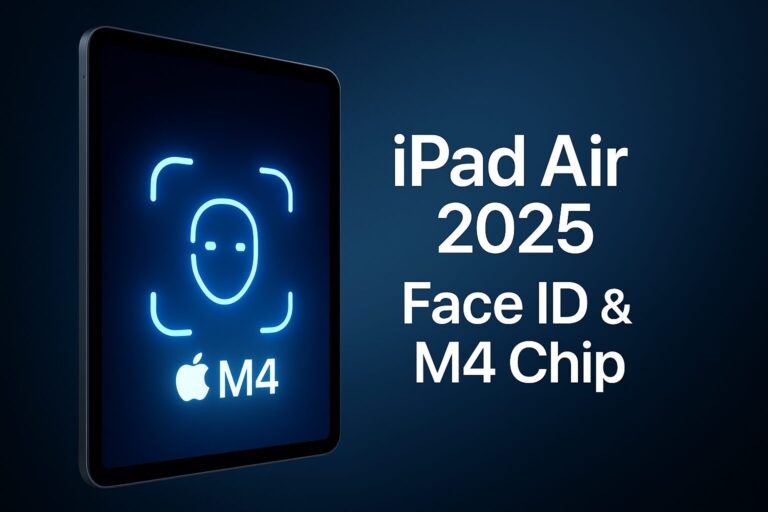 iPad Air 2025: The Perfect Blend of Face ID and the M4 Chip